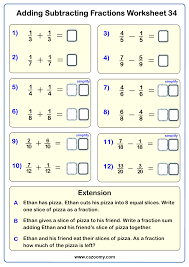 adding fractions worksheets new engaging cazoomy