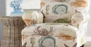 Check spelling or type a new query. Coastal Upholstered Chairs In Beachy Nautical Fabrics Coastal Decor Ideas Interior Design Diy Shopping