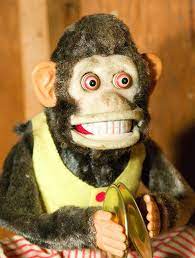 17 Weird Scary Kooky Or Otherwise Inappropriate Baby Toys Creepy Toys Monkey With Cymbals Creepy Kids