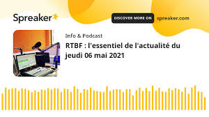 Une passion qui s'explique aussi par un parcours hors du commun. Rtbf L Essentiel De L Actualite Du Jeudi 06 Mai 2021 Made With Spreaker Youtube