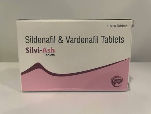 Silvi-Ash Tablet Vardenafil & Sildenafil100 mg at ₹ 852/strip | Levitra Tablet in Nagpur | ID: 2858007081597