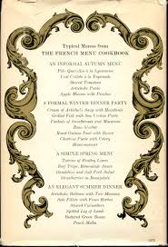 The easy french recipes (serves 6). The French Menu Cookbook The Food And Wine Of France Season By Delicious Season In Beautifully Composed Menus For American Dining And Entertaining By An American Living In Paris And Provence Olney Richard 9780671203658