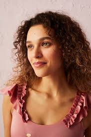 Koyu Pembe Flore Fırfır Detaylı Mayo PLH5ABJH21IY-TZG