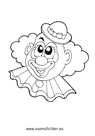 Ausmalbilder Zirkus Ausmalbilder Ausmalen Fasching Basteln Schule