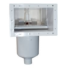 60 gpm with 2 direct suction, 90 gpm with immediate transition up to 2½ pipe. Poolrite Skimmer Box Concrete With Maindrain Port Epools Pool Shop