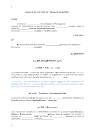 Modele Contrat De Travail Journalier Document Online Modele Contrat De Travail Modele De Contrat Contrat