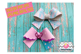 Free svg & printable paper flower template. 3d Hair Bow Template Bundle Svg Dxf Pdf Eps Jpg Png By Timetocraftshop Thehungryjpeg Com