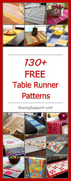 150 Free Table Runner Patterns Table Runner Diy Quilted Table Runners Patterns Christmas Table Runner