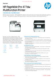 Fotos und farbdrucke erreichen allenfalls eine mittelmäßige optik, wobei farben blass und unecht wirken. Hp Pagewide Pro 477dw Subscription Print Subscribal