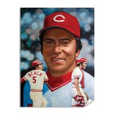 Johnny Bench, Hall of Fame, Signed 4.25x5.5 Sporting News Clip