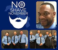 The crew at the Lafourche Parish Correctional Complex has been enjoying  #NoShaveNovember with our warden, Captain Cortrell Davis, leading by  example! We thank him and all who donated to American Cancer Society