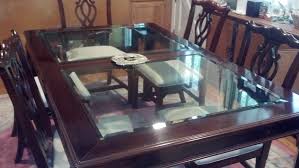 Find round extendable dining tables in glass, wood and discover dining tables online to manage your small area with large seating. Glass Dining Table Set For Sale Off 52
