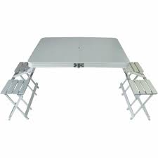 These sets take the guesswork out of how many chairs to buy, and you won't have to worry about whether the table and chairs match because they were designed to go together. Wanderer Folding Table Chair Set Blue Grey Flat Fold 9336050040316 Ebay