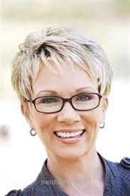 Image Result For Hairstyles For 50 Year Old Woman With Glasses New Hairstyles Very Short Hair Short Hair Styles Modern Short Hairstyles