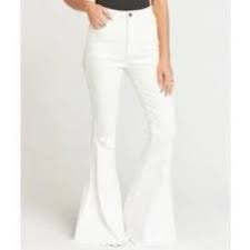 Saints Hearts Flare Wide Leg Jeans For Women Poshmark
