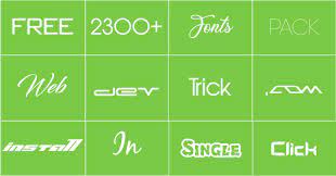 Download 2300 Premium Fonts Pack Free Free Download Vfx Projects Official Vfxdownload