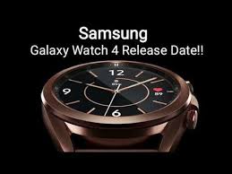 The samsung galaxy watch is a smartwatch developed by samsung electronics.it was announced on 9 august 2018. Samsung Galaxy Watch 4 Release Date Galaxy Watch Launch In August 2021 Youtube