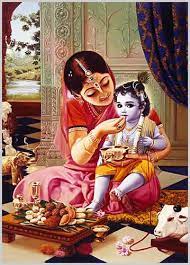 Mother Yashoda And Baby Krishna Pankaja Dasa Flickr