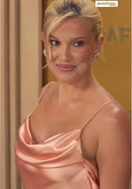 Millie Bobby Brown White Suit