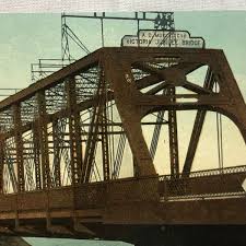 Vintage Victoria Jubilee Bridge Montreal Postcard Canada