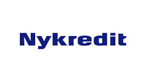 Nykredit logo black and white. Billedbank