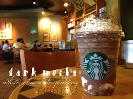 Check spelling or type a new query. Starbucks Dark Mocha White Chocolate Pudding Frappuccino Wander Write Now