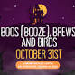 Boos (Booze), Brews, & Birds 2025 event image