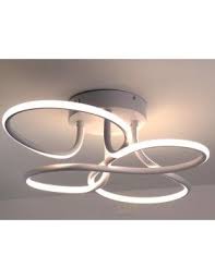 Simo 64w Plafoniera Soffitto Bianco Led Bagno Camera Cucina Moderna Infinito Onde Luminose Diamantlux Soffitto Bianco Plafoniera Led