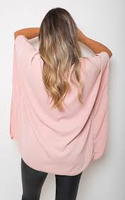 Pink Margaret Button Down V Neck Casual Loose Tops