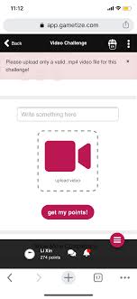 Mypoints | online coupons, exclusive sales and shopping rewards. Unable To Complete Video Challenge Upload Video On Ios Mobile Web Gametize