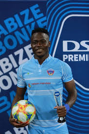 So this is how the new season debuts will look like in south . Chippa S Bienvenu Eva Nga Takes The First Dstv Premiership Match Ball Home Citypress