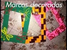 Se trata de hacer ¡vamos a decorar con marcos antiguos! Marcos Decorados Con Tubos De Carton Reciclado Manualidades Faciles De Hacer En Casa Youtube
