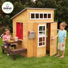 Playhouse backyard wooden kids outdoor yard fun play house children garden toys. Children Outdoor Playhouse Ideas On Foter