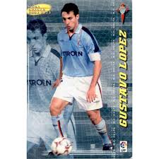 — gustavo lopez (@cuervolopez) may 20, 2021. Offer Trading Card Gustavo Lopez Mega Bombers Celta Megacracks 2004 05 Panini