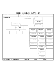 sample incident command system organization chart edit