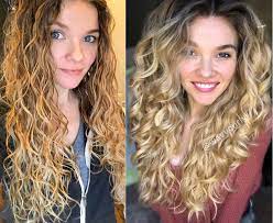 Naturally Wavy Curly Hair Progress Healthy Hair Curly Girl Method Hair Journey Healthy Hair Healthy Hair Journey