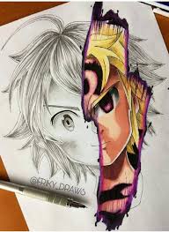 Easy And Amazing Manga Drawing How To Drawing A Manga Face Page 23 Of 41 Drawingsday Com Best Drawing Blog Anime Drawing Styles Manga Drawing Seven Deadly Sins Anime