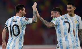€38.00m* may 24, 1994 in sarandí, argentina. Argentina S Rodrigo De Paul Messi Surprised Me He Enjoys A Song Cards Argentina The Guardian