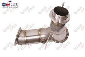 Bmw X6m Downpipe O76mm For Bmw X6 E71 M V8 Bi Turbo 555 Hp 2010 And Later