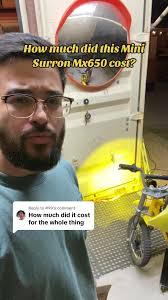 Replying to @#99 my Mx650 mini surron build was about $1600 plus or minus a  few things. #Mx650 #MiniBike #Surron #ElectricDirtBike #ElectroAndCo