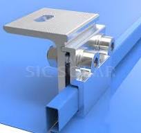 China Standing Seam Metal Roof clamp for Solar Panel ...