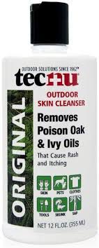 Tecnu extreme will gently exfoliate the skin and effectively remove poison ivy oil. Tecnu Poison Ivy Treatment