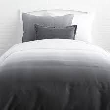 Black And Grey Comforter Set Full Ombre Duvet And Sham Set Bed Linens Luxury Ombre Duvet Duvet Bedding