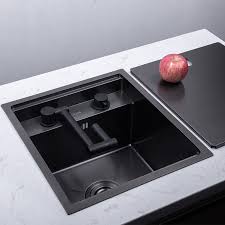 It is corrosion, rust and dent resistant. Black Hidden Kitchen Sink Single Bowl Bar Small Size Sink Stainless Steel Balcony Sink Concealed Black Kitchen Sink Bar Sink Best Discount F70e54 Cicig