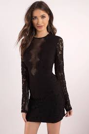 Raven Lace Bodycon Dress In 2020 Black Lace Bodycon Dress Short Black Dress Long Sleeves White Short Dress