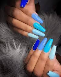 Набор swarovski crystalpixie petite & edge glamour night. Beachnail Acrylic Nails Blue Acrylic Nails Summer Acrylic Nails