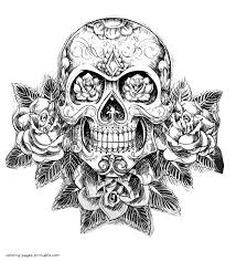 Just click on one of the thumbnails to request them. Detailed Coloring Page Of Skull Coloring Pages Printable Com