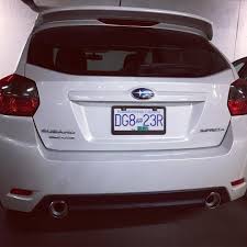 bailey white rear exhaust from a subie brz organ donor subaru wrx hatchback subaru impreza sport subaru impreza