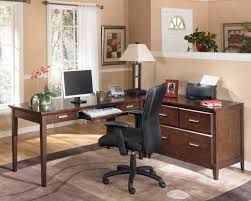 Decoration Fascinating Decor Ideas For Home Office With Lighting Above Computer D Modular Home Office Furniture Home Office Furniture Design Home Office Decor