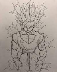 Hey guys, welcome back to yet another fun lesson that is going to be on one of your favorite dragon ball z characters. Dibujos A Lapiz Dragon Ball Art Dragon Ball Artwork Dragon Ball Tattoo